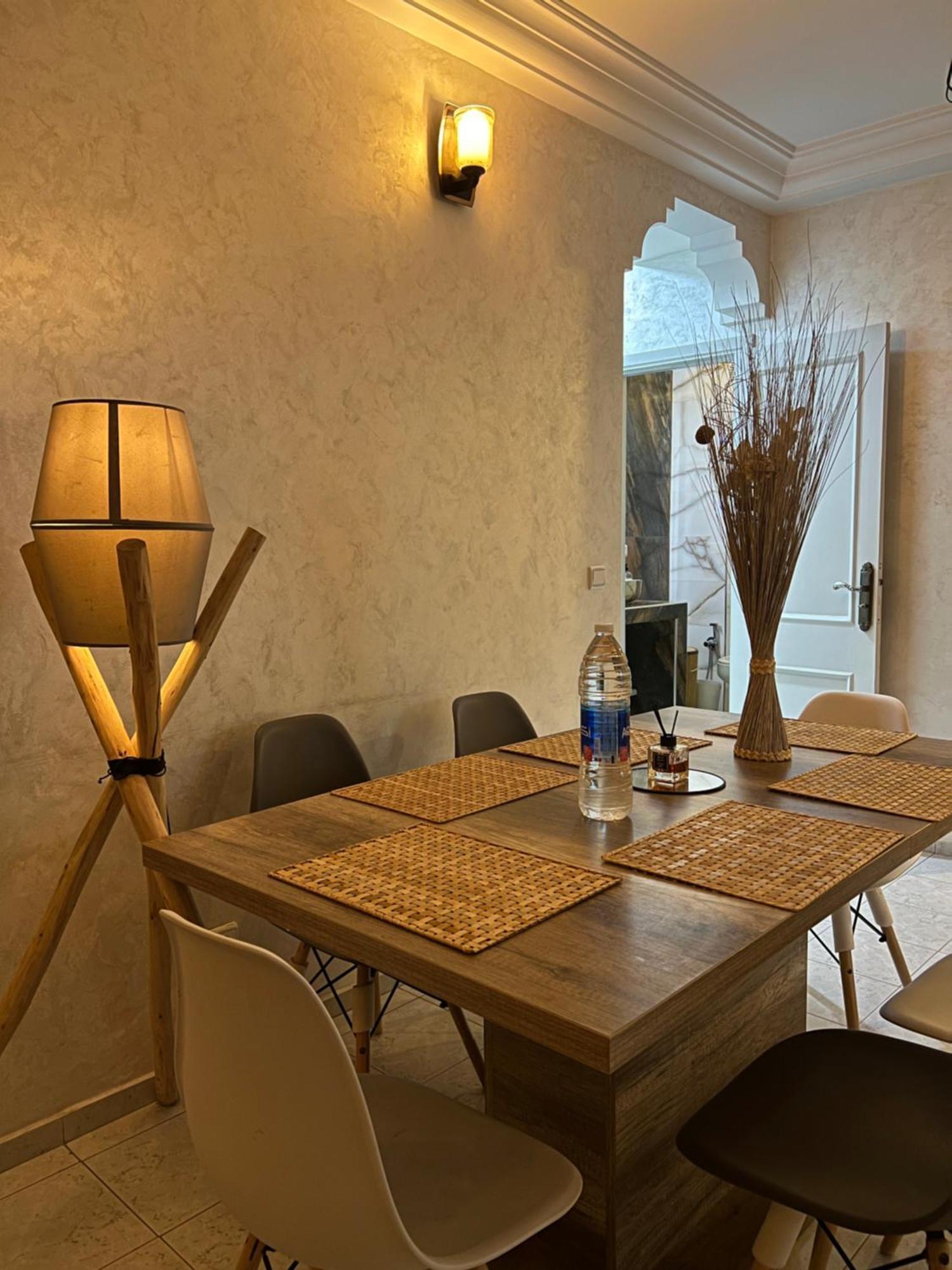 Bel Appartement Avec Une Belle Vue Sur La Grande Mosquee Hassan II Et La Mer Casablanca Kültér fotó
